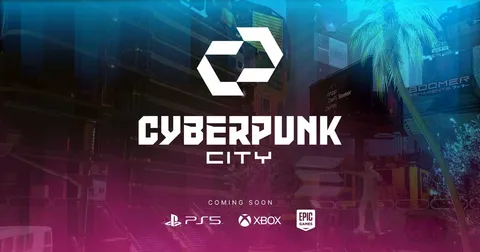 Cyberpunk City key art