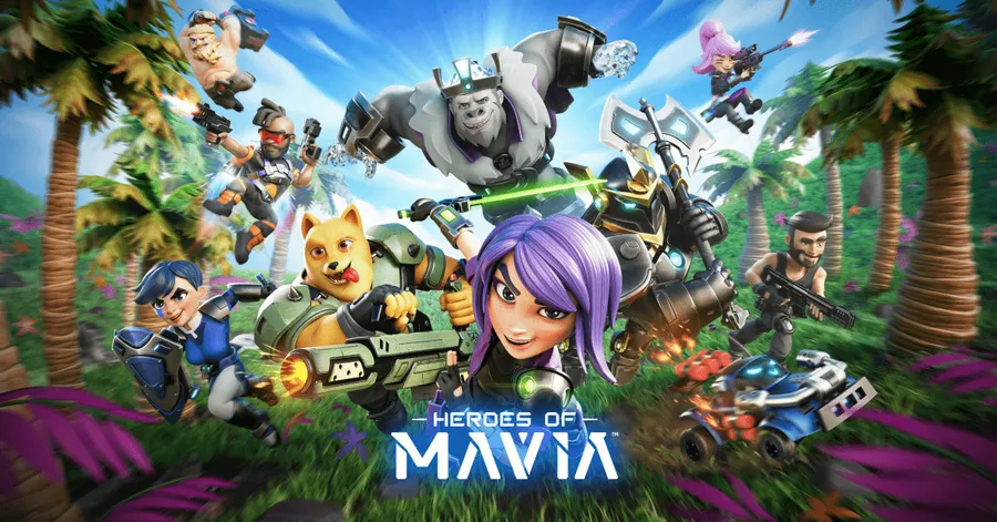 Heroes of Mavia key art