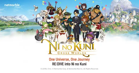 Ni no Kuni: Cross Worlds key art