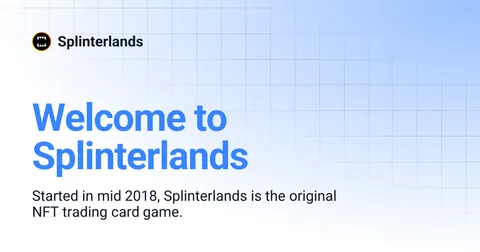 Splinterlands key art
