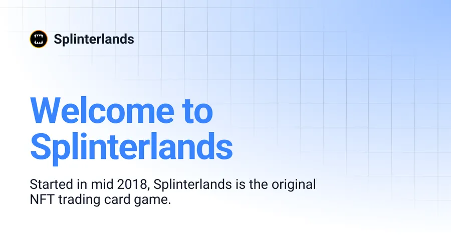 Splinterlands key art